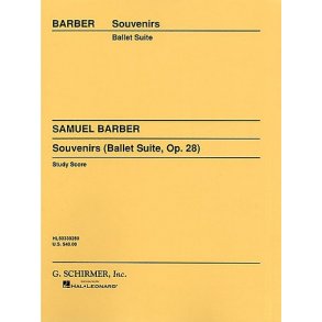 Samuel Barber: Souvenirs Op.28 (Study Score)