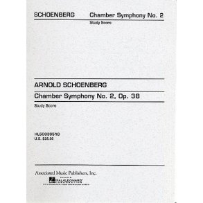 Arnold Schoenberg: Chamber Symphony No.2 Op.38 (Study Score)