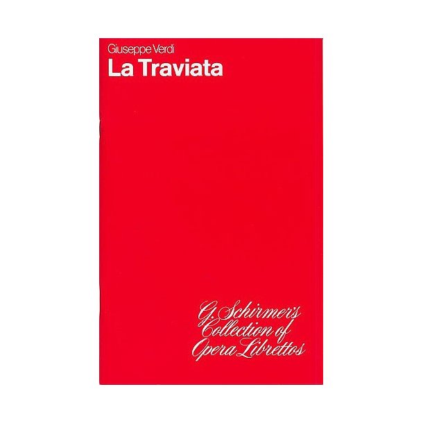 Verdi La Traviata Libretto Ita/eng