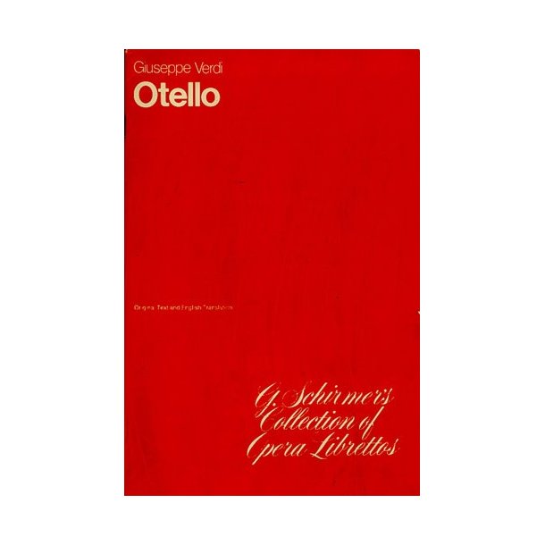 Giuseppe Verdi: Otello (Libretto)