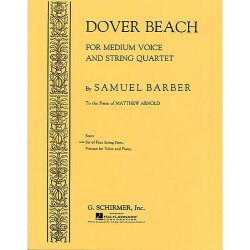 Samuel Barber: Dover Beach (String Quartet Parts)