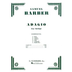 Samuel Barber: Adagio For Strings (Score/Parts)