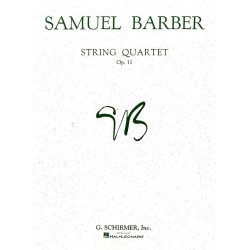 Samuel Barber: String Quartet Op.11 (Parts)