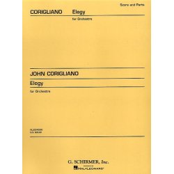 John Corigliano: Elegy For Orchestra (Score/Parts)
