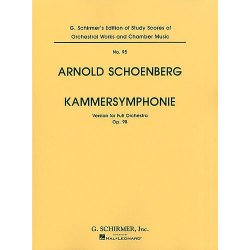 Arnold Schoenberg: Kammersymphonie Op.9b (Full Score)