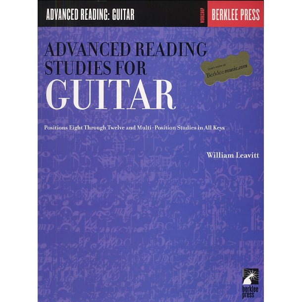 Advanced Reading Studies For Guitar