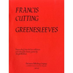 Francis Cutting: Greenesleeves Variations (Guitar)