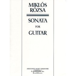 Miklos Rozsa: Sonata For Guitar Op.42