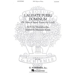 Felix Mendelssohn: Laudate Pueri Dominum (SSA)