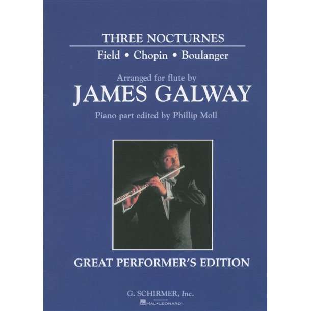 Three Nocturnes For Flute And Piano