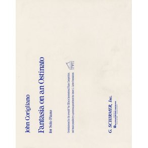 John Corigliano: Fantasia On An Ostinato (Piano)