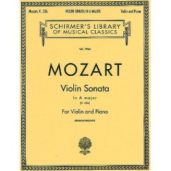 W. A. Mozart: Violin Sonata In A K.526