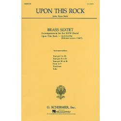 John Ness Beck: Upon This Rock (Brass Parts)