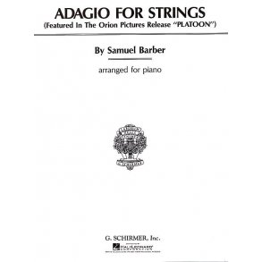 Samuel Barber: Adagio For Strings (Piano)