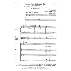 Martin Shaw: Fanfare For Christmas Day (SATB/Handbells)