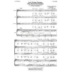 W.A. Mozart: Ave Verum Corpus (SAB)