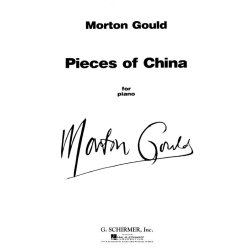 Morton Gould: Pieces Of China For Piano