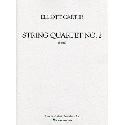 Elliott Carter: String Quartet No. 2 (Score)