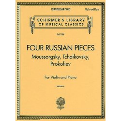 Four Russian Pieces For Violin And Piano