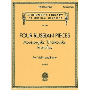 Four Russian Pieces For Violin And Piano