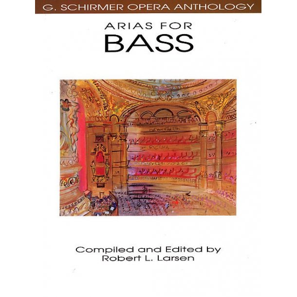 G. Schirmer Opera Anthology - Arias For Bass