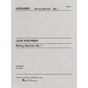 Leon Kirchner: String Quartet No.1 (Study Score)