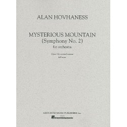 Alan Hovhaness: Symphony No.2 'Mysterious Mountain' Op.132 (Score)