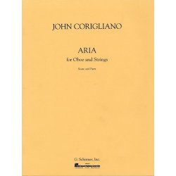 John Corigliano: Aria For Oboe And Strings (Score And Parts)