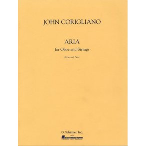 John Corigliano: Aria For Oboe And Strings (Score And Parts)