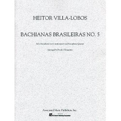 Heitor Villa-Lobos: Bachianas Brasileiras No.5 (Saxophone Quartet)
