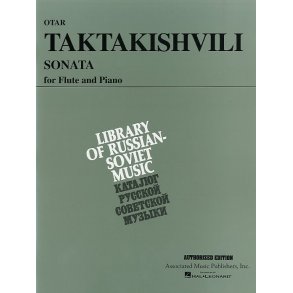 Otar Taktakishvili: Sonata For Flute And Piano