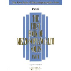 The First Book Of Mezzo-Soprano/Alto Solos Part II