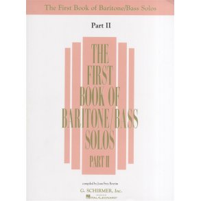 The First Book Of Baritone/Bass Solos Part II