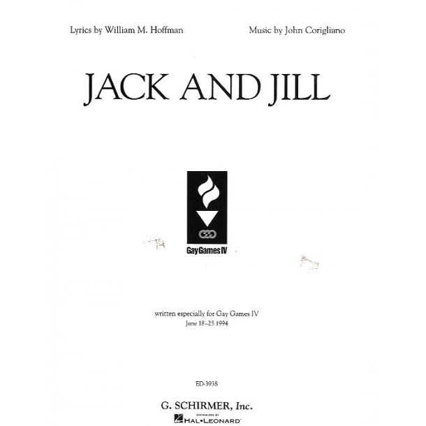 John Corigliano: Jack And Jill