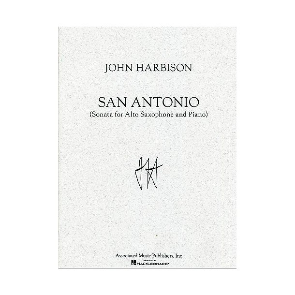 John Harbison: San Antonio Sonata
