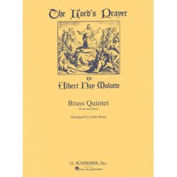 Albert Hay Malotte: The Lord's Prayer (Brass Quintet) - Score/Parts