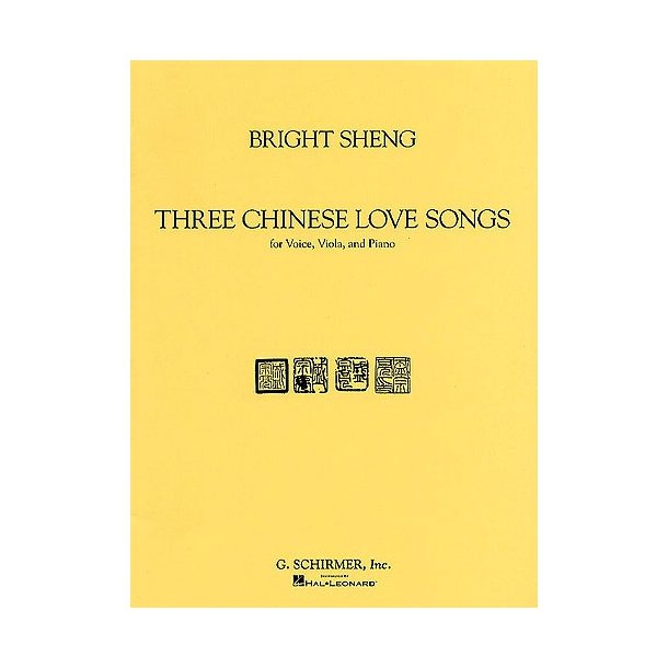 Bright Sheng: Three Chinese Love Songs