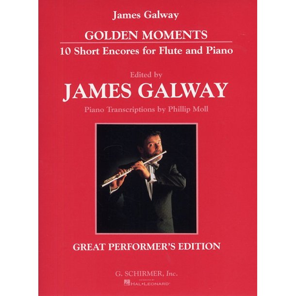 Golden Moments - 10 Short Encores For Flute And Piano