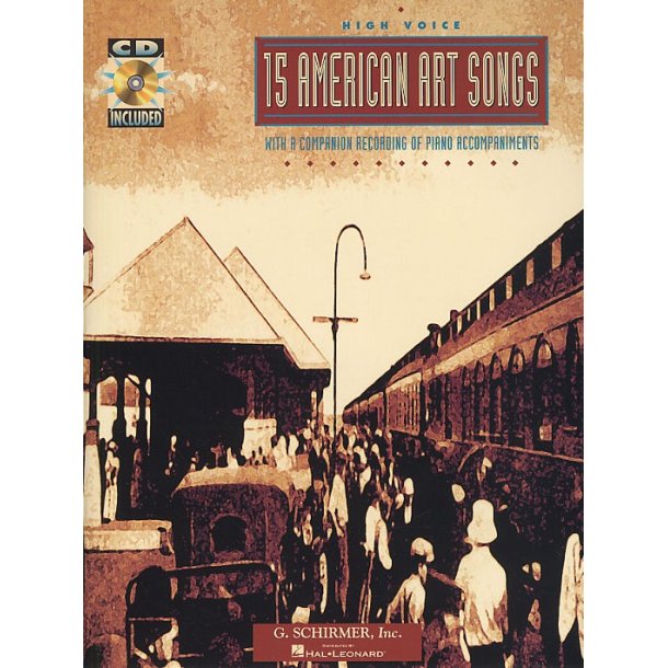 15 American Art Songs (High Voice)