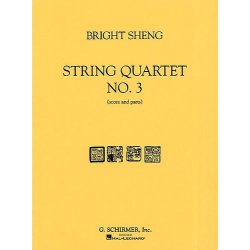 Bright Sheng: String Quartet No.3 (Score/Parts)