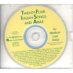 Twenty-Four Italian Songs And Arias Of The 17th And 18th Centuries - Medium Low Voice (CD)