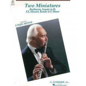 Beethoven/F.X Mozart: Two Miniatures For Flute And Piano