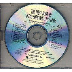 The First Book Of Mezzo-Soprano/Alto Solos (CD)