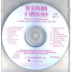 The Second Book Of Soprano Solos - Accompanying CD Set 2 (2 CDs)