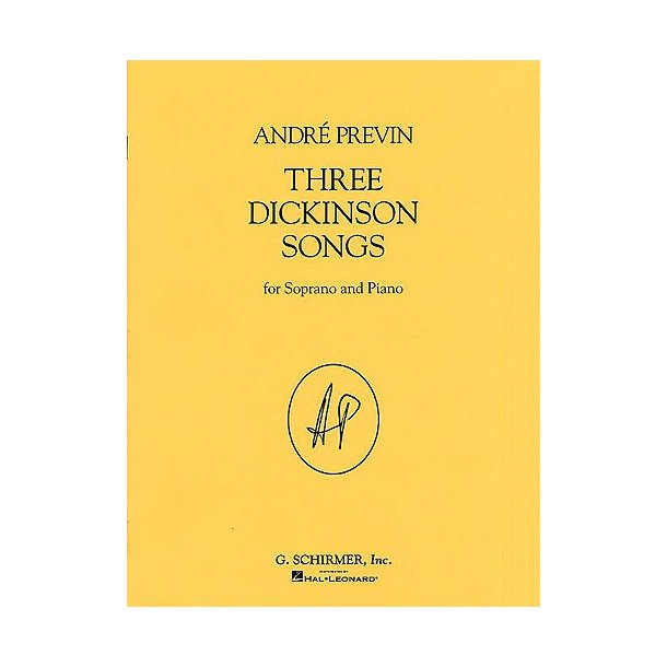 Andre Previn: Three Dickinson Songs
