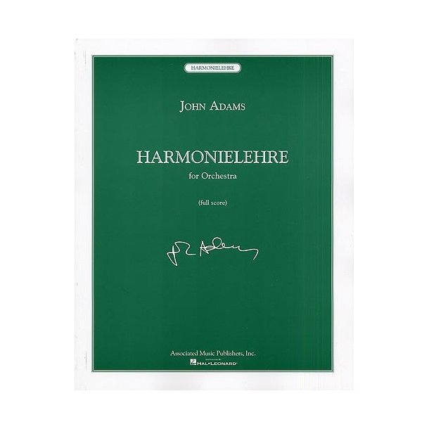 John Adams: Harmonielehre (Score)