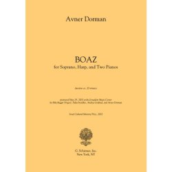 Avner Dorman: Boaz - Set Of 4 Playing Scores