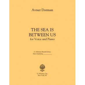 Avner Dorman: The Sea Is Between Us (Hayam Beini Uveincha) - Set (2 Vocal Scores)