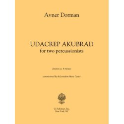Avner Dorman: Udacrep Akubrad - Chamber Version