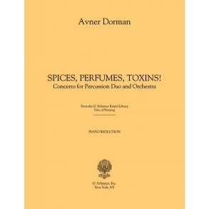 Avner Dorman: Spices, Perfumes, Toxins! - Movement I - Piano Reduction